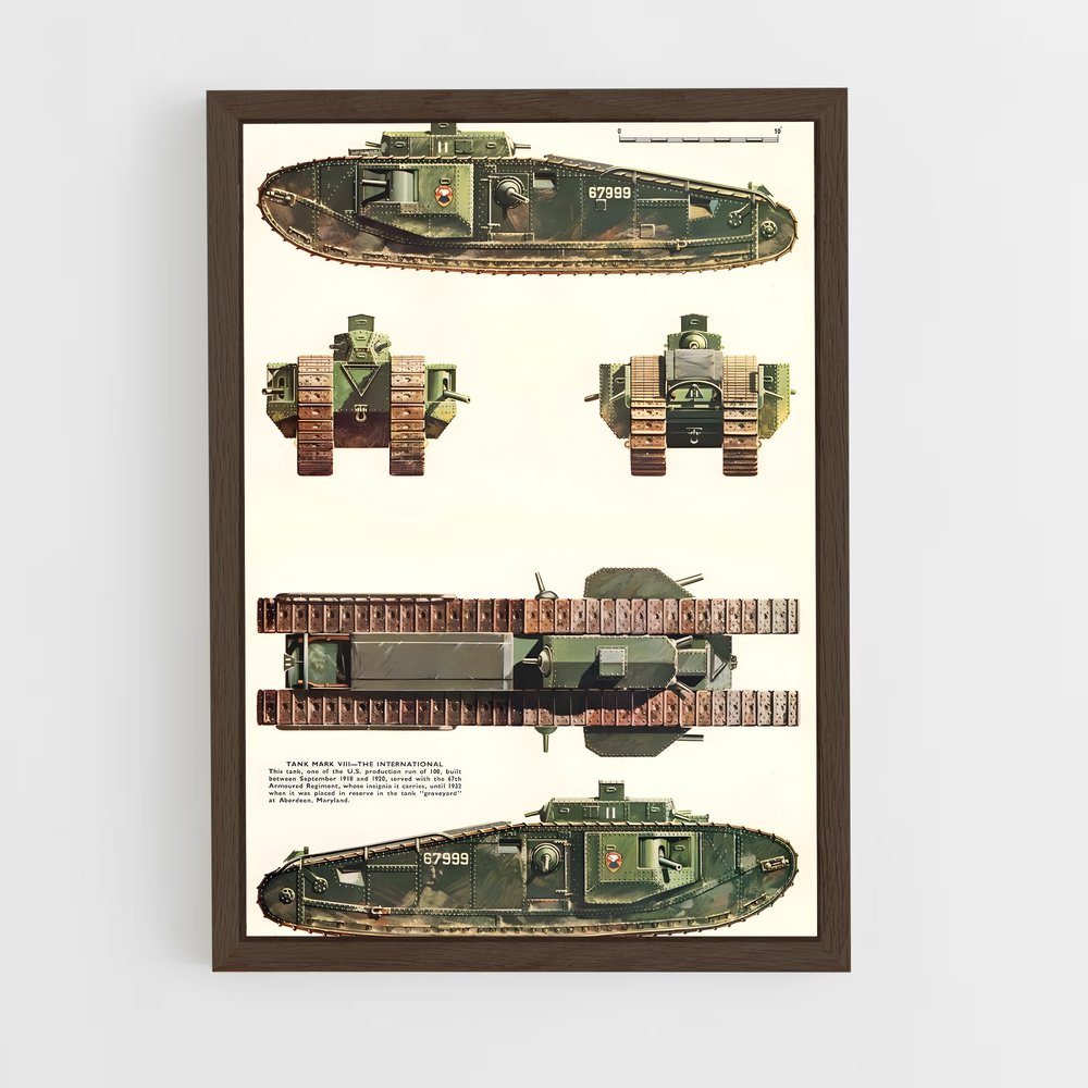 Poster Blindage Double – affiche World Of Tanks (vue 5)
